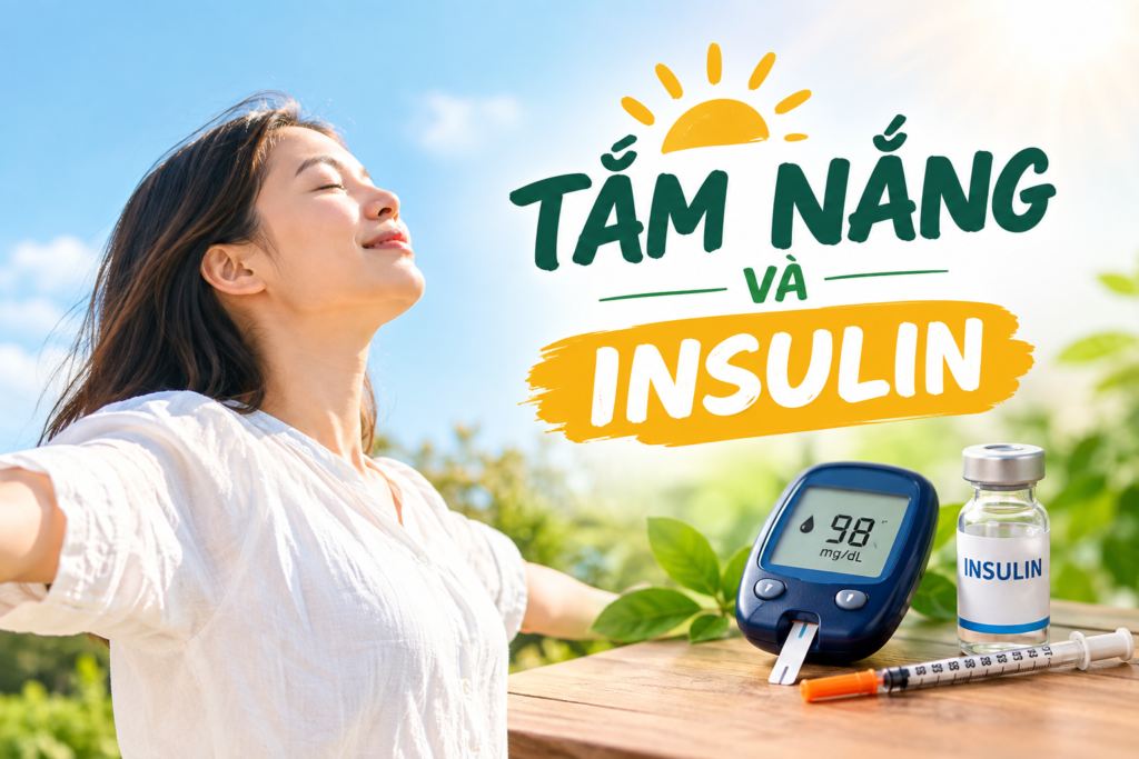 TẮM NẮNG VÀ INSULIN